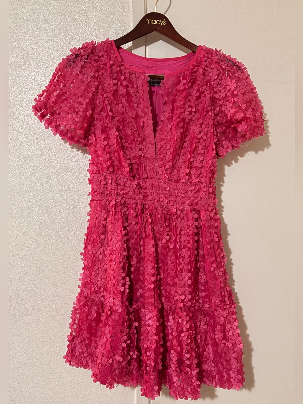 The Somerset Mini Dress: Floral Appliqué Edition Anthropologie SOLD OUT